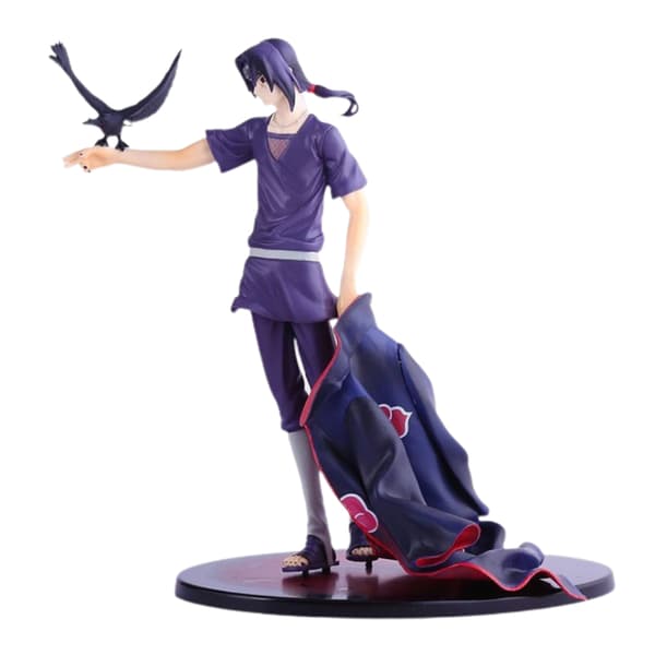 Figur Uchiha Itachi Krage Itachi Akatsuki Model Multifunktionel Anime Tegneseriefigur Model