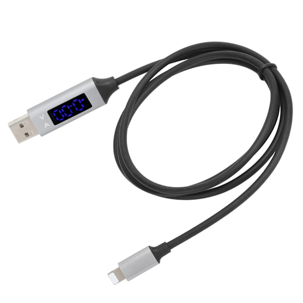 3A nopea latauskaapeli LED-jännitevirranäyttö USB-kaapeli Android IOS TypeC:lle (pour IOS )