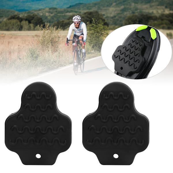 Par cykelpedaler Klamper Beskytter Beskyttelsescover Cykeldele kompatibel til look KEO