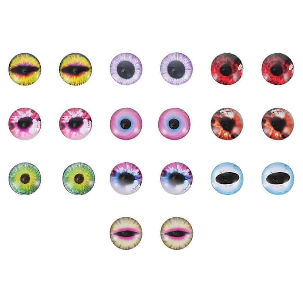 20 st Dockglas DIY Smyckestillverkning Patches Konst Hantverk Cabochons Tillbehör
