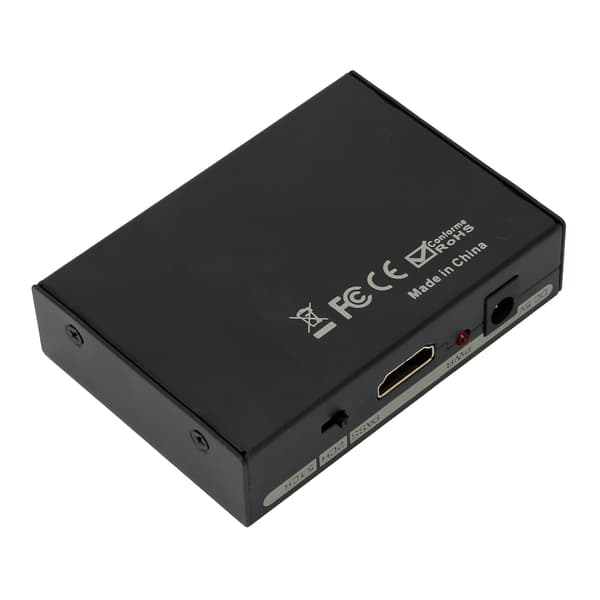 Audio Extractor HD Multimedia Interface til AUDIO+SPDIF+R/L Audio Signal Converter 100240V (US)
