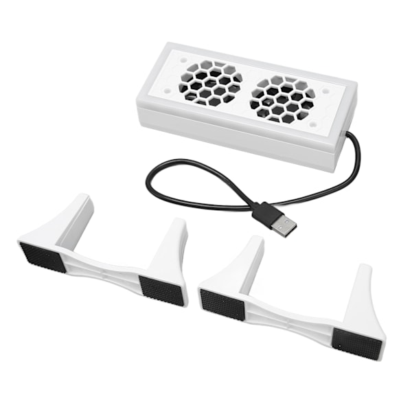 Spilkonsol Kølestand Justerbar RGB Light Cooler Dock Station med 2 ekstra USB-porte til XBOX Series S