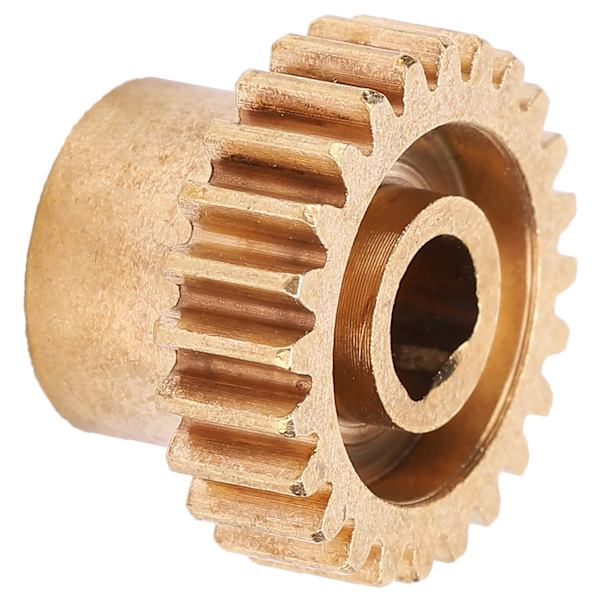 4301-0006-0024 24 hammaspyörä messinki 6mm D-Bore MOD 0.8 Gear teollisuusrobotin varaosat