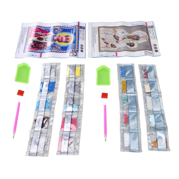 2 st strassmålning klar duk giftfri vattentät DIY ritningssats för heminredning
