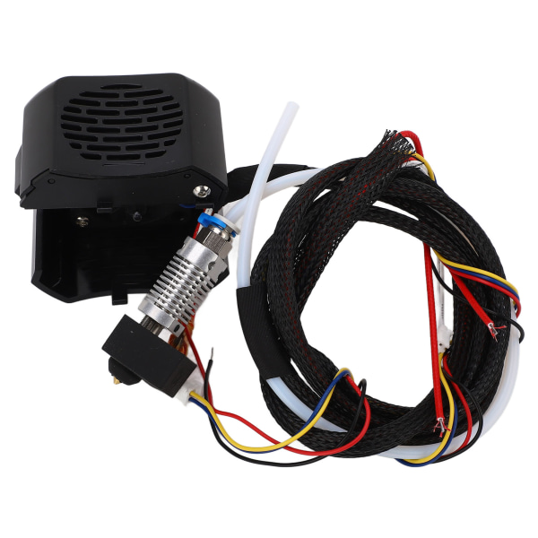Fuld Hotend Kit 3D-printer Tilbehør Hot End Kit med Dobbelt Blæsere til Ender 3 V2 DC24V