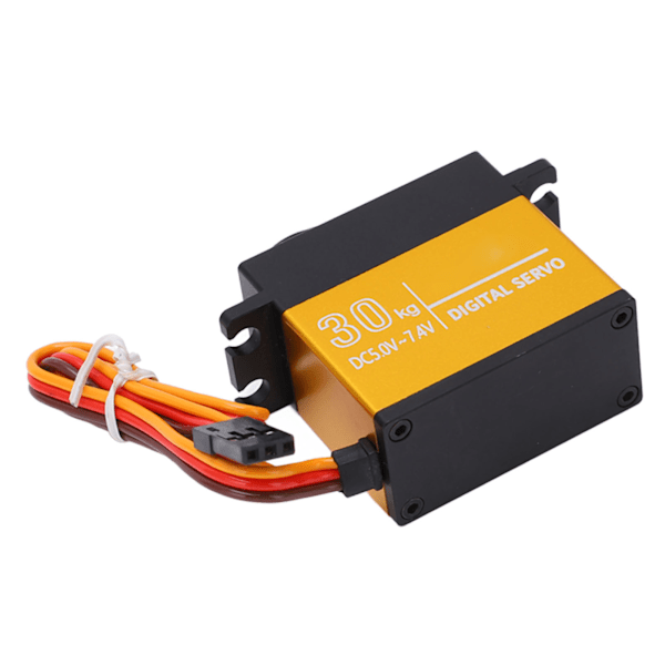 30KG Digital Servo Vandtæt RC Metal Gear Servo med 25T Arm til 1/8 1/10 RC Bil Båd Robot