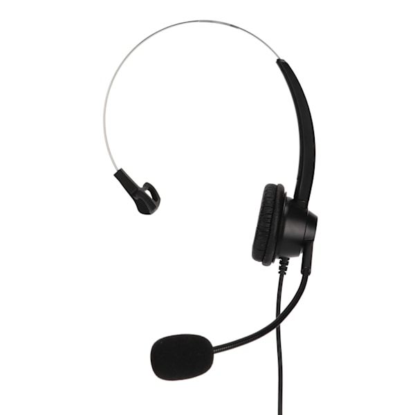 H360‑3.5‑U901 Enkelsidigt kundtjänstheadset Justerbar volym Ljudlösning Ensidig headset med USB-ljudkort