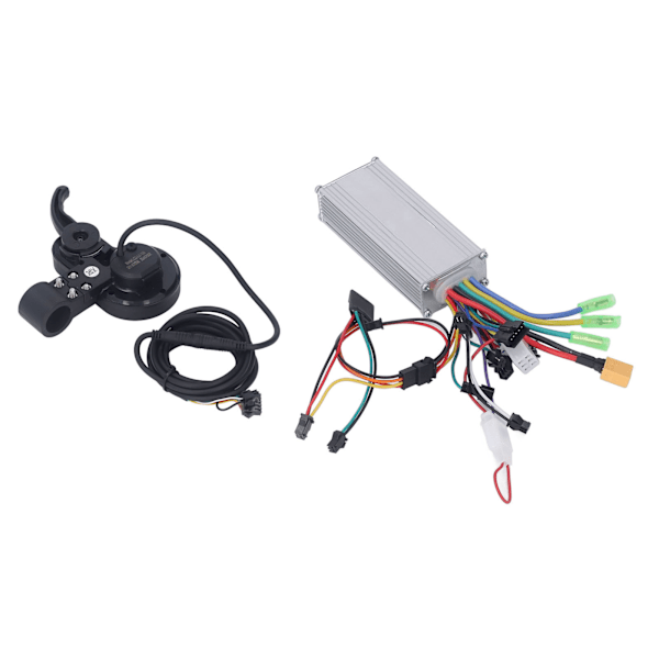 36V 48V 500W 2 i 1 Motor Borstlös Controller Vattentät LH100 LCD Display Panel Kit för Elcykel Scooter