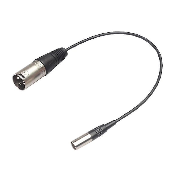 3-nastainen uros - 3-nastainen uros XLR Mini -liitin audiokaapeli XLR uros - Mini XLR uros audiokaapelin liitin - B13