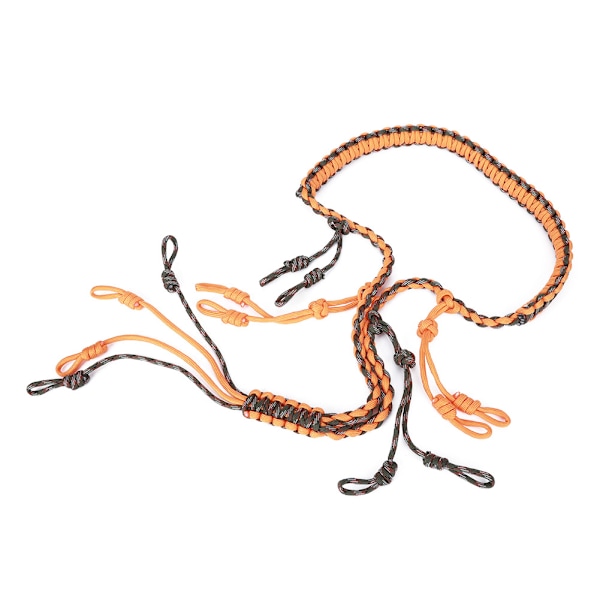 Udendørs jagttilbehør Duck Call Lanyard Paracord strikkehalskæde Wildfowl Whistle Slingorange camouflage