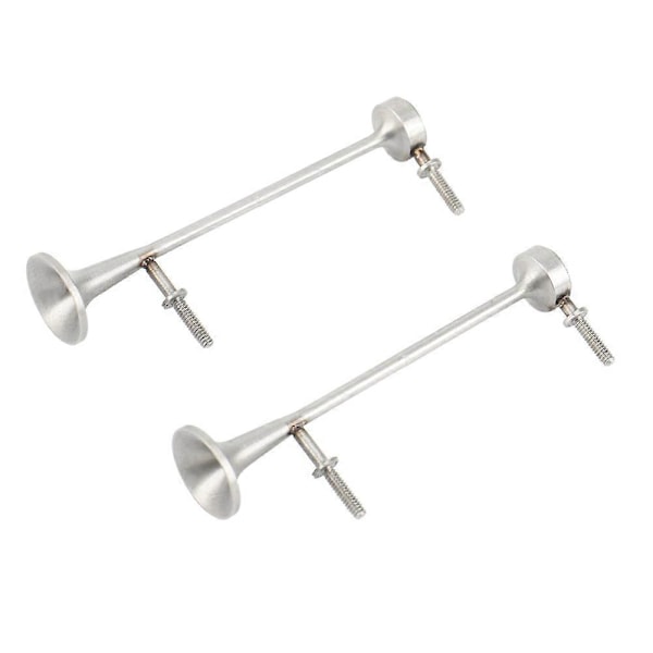 2 stk. metallhøyttalerfløytehornmodell for 1/14 RC TAMIYA King Hauler Silver14