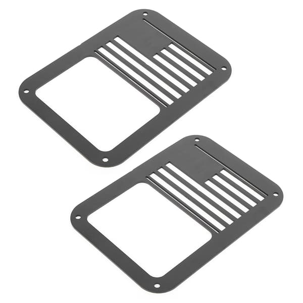 Bilbaklyktdeksel Flat Guard Hul Bremselysbrakett Passer til Jeep Wrangler