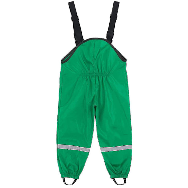 Børns Vandtætte Regnbukser - Unisex Mudderbukser140 Grøn