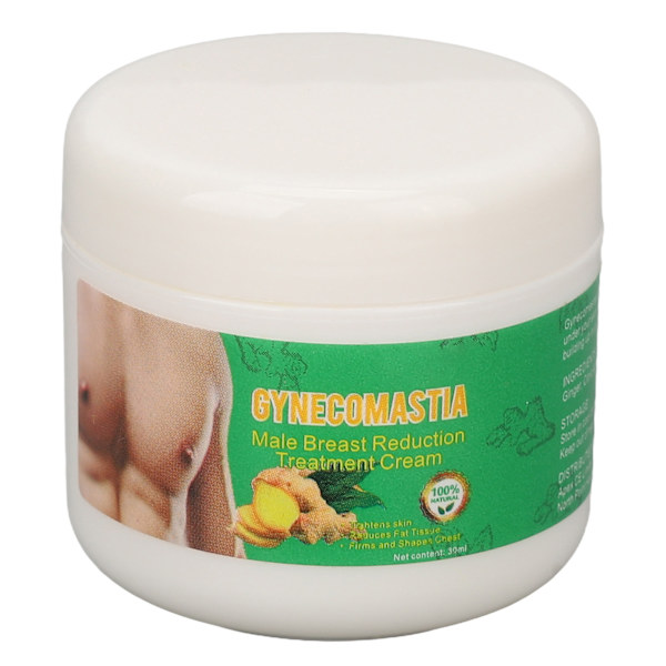 Man Chest Creams Body Shaping Gynecomastia Mand Bryst Stramning Ingefær Cremer 30ml