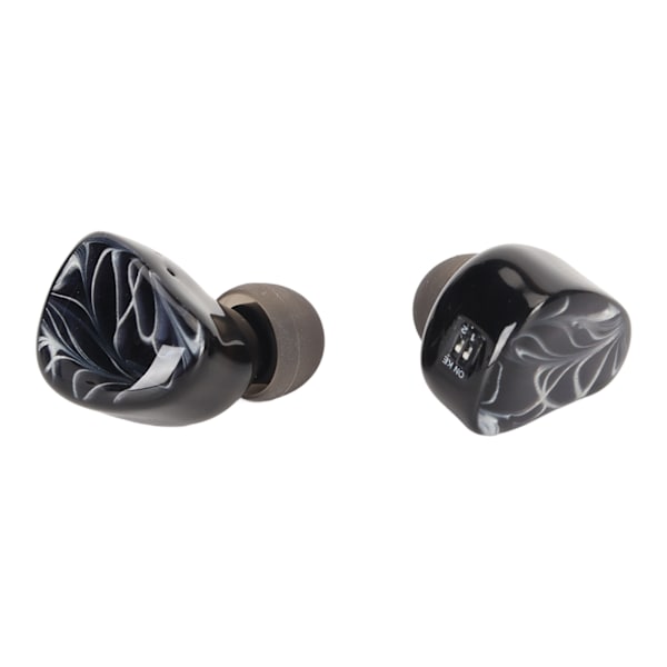 Dual Dynamic Drivers Earbuds 0,78 mm 2Pin Interface Manuel Tuning DD og BA IEM HiFi Stereo Earbuds