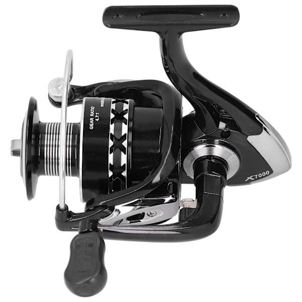 Spinningshjul 4.7:1 Gear Ratio Foldbar Metal Arm Fiskehjul Fiskeri TilbehørX7000