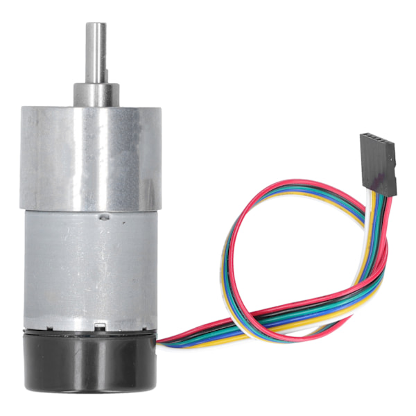 JGB37‑3530 DC12V Encoder Metallväxelmotor Hastighetsreduktion Hög Vridmoment Encoder Växelmotor 6RPM