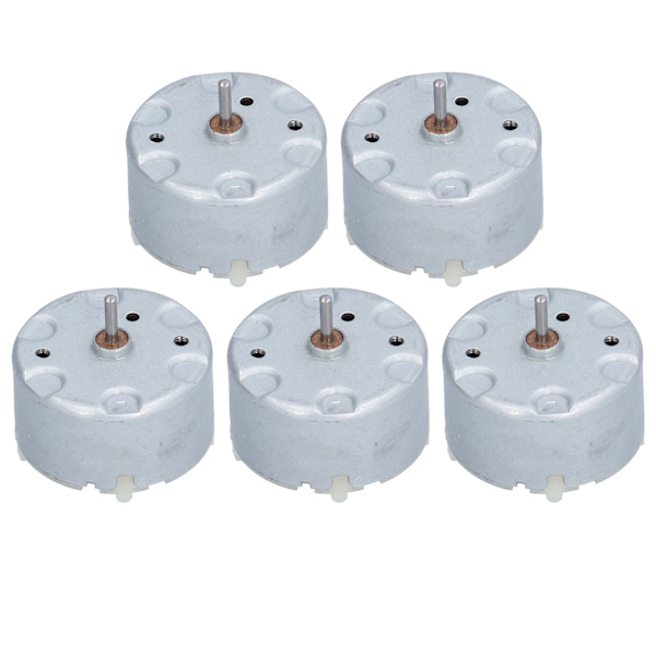 5 st DC-borstmotorer i mikrolegering för elektriska verktyg för bilindustrin 2700 rpm 3 V RF-500TB