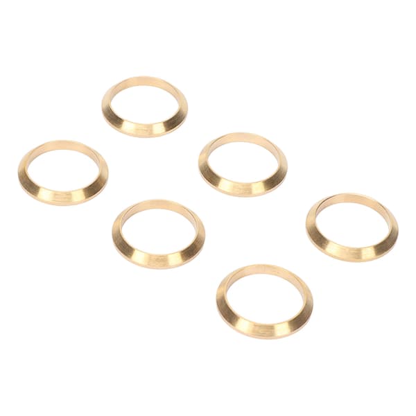 6 st IN 14 Nixie-rör Kopparring DIY Klocka Dekorativa ringar för IN 14 Nixie-rörklocka