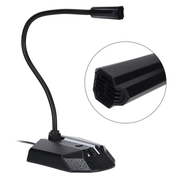 TAIDU USB-mikrofon Klar lydstemmer Fuld antioxidant Holdbar pc-mikrofon til internetchat K sang