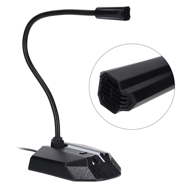 TAIDU USB-mikrofonilla selkeä ääni, täysi antioksidantti, kestävä PC-mikrofoni Internet-chattiin K-lauluun