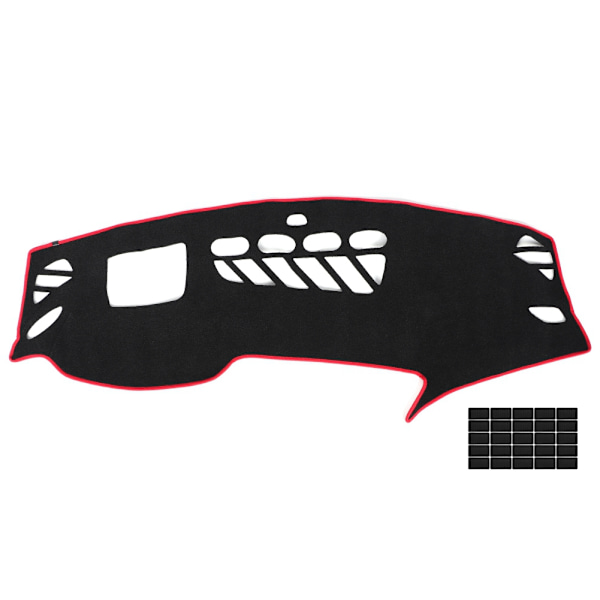 Car Dashboard Avoid Light Pad Cover Instrument Platform Mat Fit for A7 High-end 2009-2018