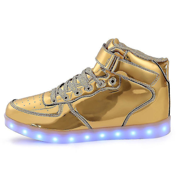 Coola LED-belysta skor för barn, pojkar och flickor - Lysande blinkande sneakers