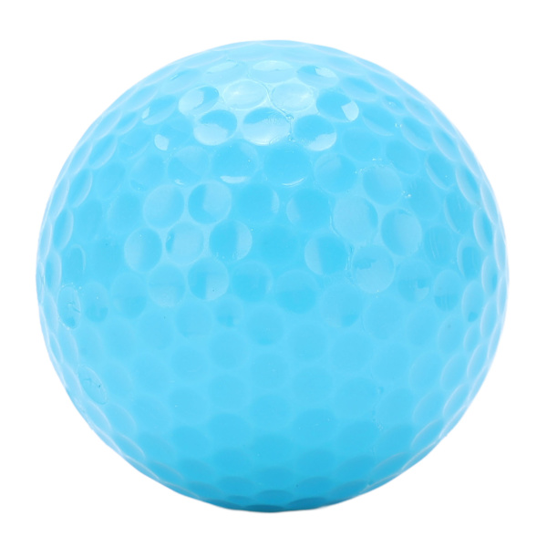 2 Layers Golf Flytende Ball Float Water Range Outdoor Sports Golf Practice Treningsballer Lyseblå