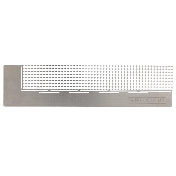 Enkeltrækket punkt diamantlineal harpiks DIY håndlavet diamantmaling Fix Tool Accessories (400 huller Single Row Point Diamond Lineal)
