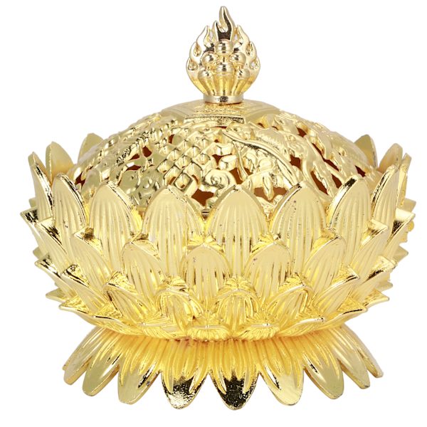 Vintage Røgelseholdere Buddha Røgelsebrænder til Hjemmekontor Feng Shui Dekoration Guld