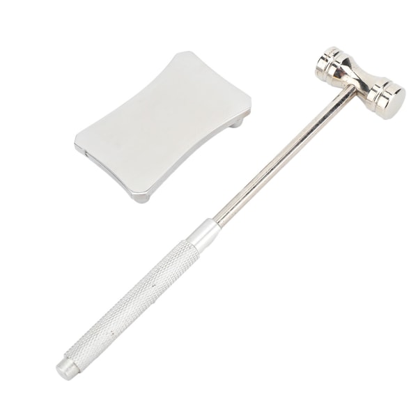 Professionell Iron Dapping Bench Block Hammer Set Watch Reparationsverktyg
