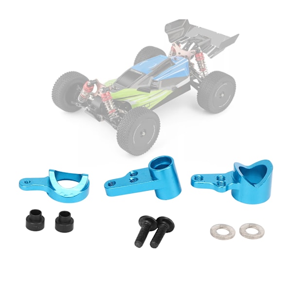 Uppgradering av styrkopplingskomponent tillbehör Passar till WLtoys 1/14 144001 RC CarBlue 1268B