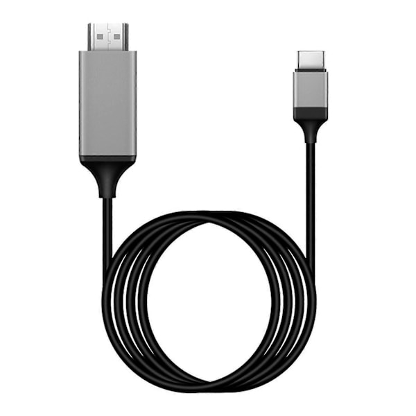 Type-c Til -kompatibel Adapterkabel 30hz Høyoppløselig Kabel For Laptop Nettbrett Projeksjon Samme Skjerm