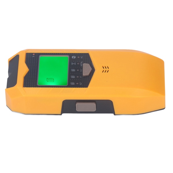 Stud Finder Veggskanner Sensor 5 Moduser Håndholdt Detektor LED-skjerm for Tre AC Wire Center Edge Gul