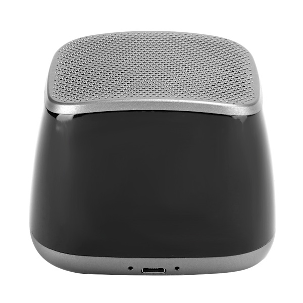 Bluetooth 5.0 -kaiutin, muovikotelo, harmaa, langaton handsfree-työpöydän kaiutinlaatikko, harmaa