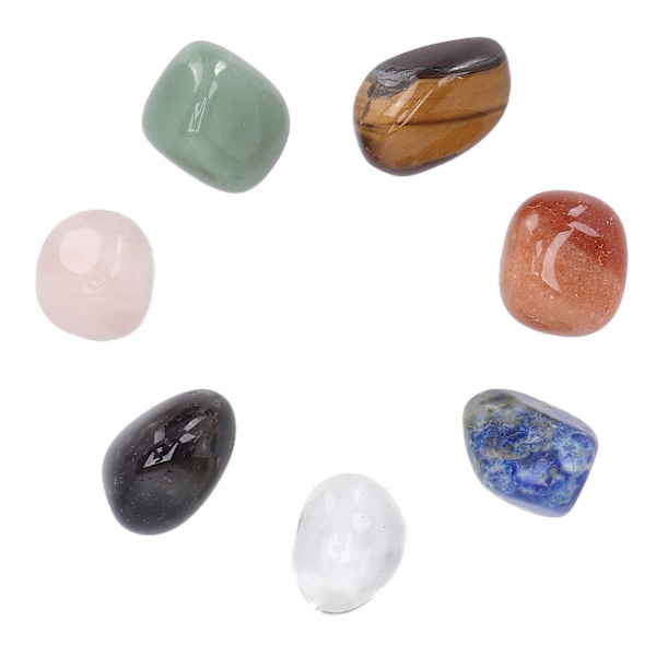 7 kpl chakrakivet parantavat kristallit rauhoittavat tunteet ahdistuneisuus lievitys chakra energiakivi