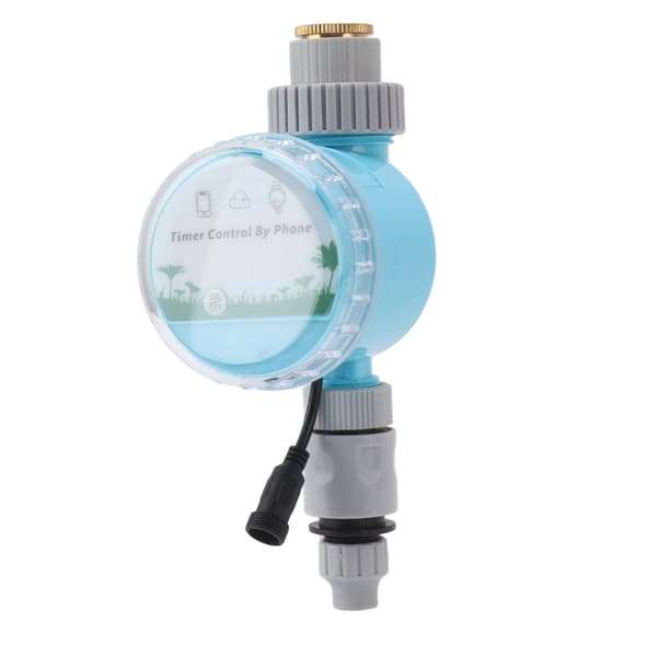 Sprinkler Timer Plastik WiFi og Bluetooth Kontrol IP68 Havevandingsur til Have Landbrugspark