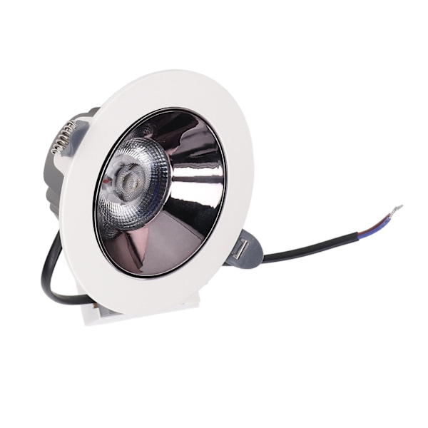 LED-inbyggda spotlights Mjukt stabilt ljus Enkel installation Lågt ljud Bra värmeavledning COB LED-downlight för hemmet
