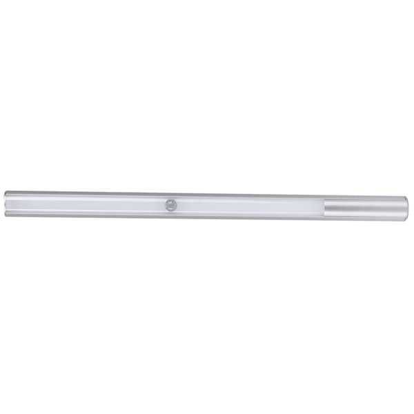 LED skaplampe bærbar USB-lading bevegelsessensor nattlys vinkeljustering hvit