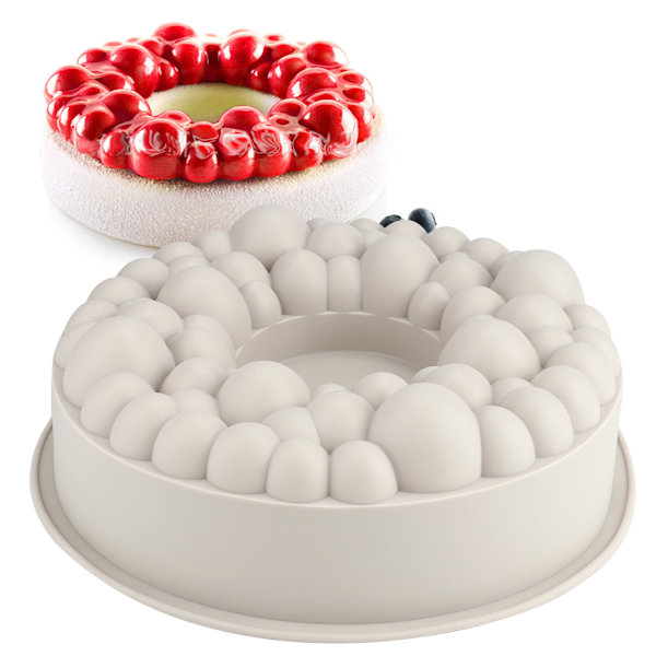 Silikone kageform DIY bage mousse kage dekoration form køkken bageværktøj