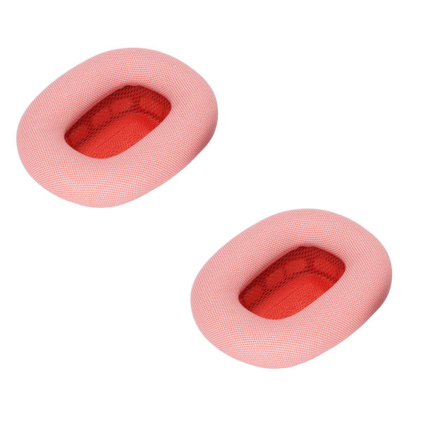 Utskifting av øreputer for hodetelefoner Myk Memory Foam Protein Skinn Øreputer Øreklokker for Airpod MAX HeadphonePink