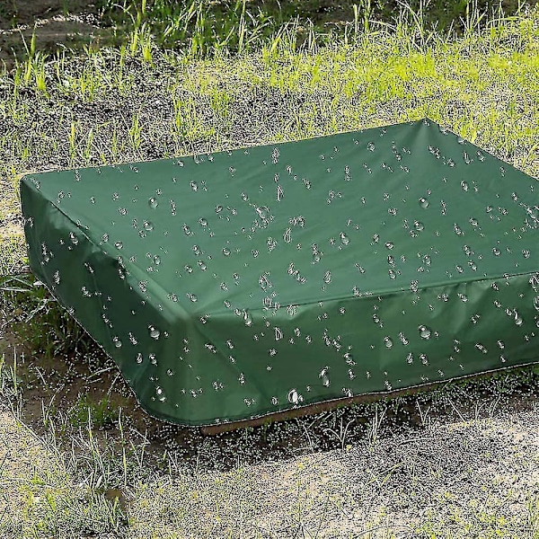 Vedenpitävä hiekkalaatikon suojus - Kestävä pressu lelu hiekkalaatikon suojus taivaansininen 200x200x20cm