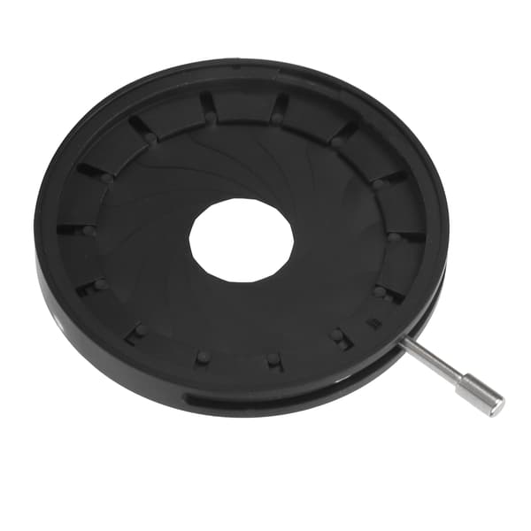 SK34 Justerbar Irisblænde Modul Kondensator Optisk Blænde til Optisk Instrument 1,5‑34mm