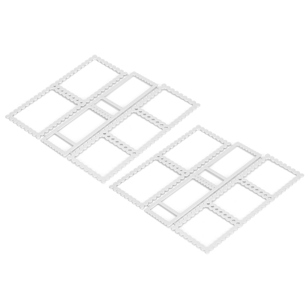 2 stk metal skæreform Stempelramme DIY scrapbog prægning papirkort skabelon