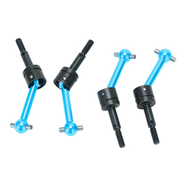 4 st universella drivaxlar i metall CVD 70 mm för Tamiya TT02 1/10 RC-bil uppgraderingsdelar blå