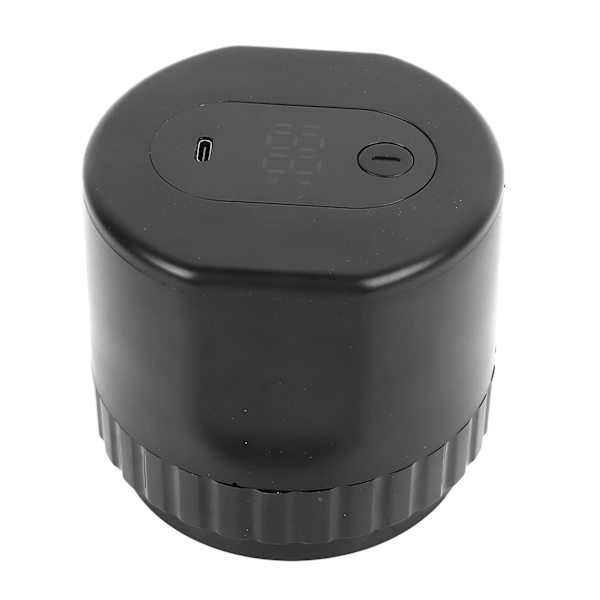 Elektrisk vakuumforsegler til syltetøjsglas med 10 glaslåg med låg åbner 2000mAh USB opladning glasforsegling pumpe sæt til brede og almindelige mund