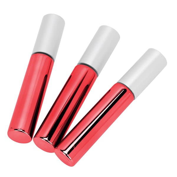 3 stk. Parfume Rollerflaske Olieforstøver Sprayflaske Parfumedispenser Beholder 10ML Rød