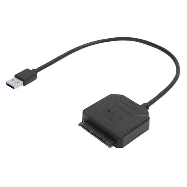 SATA USB 3.0-adapter 2,5 tommer 3,5 tommer SSD HDD harddiskabel bærbar PC-tilbehør 100-240vEU-plugg