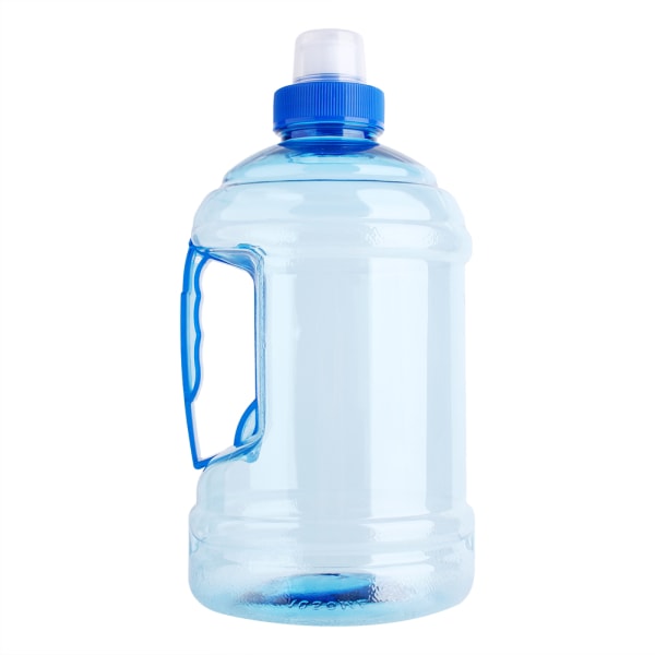 1L BPA Gratis drikkevand Flaskehætte Kedel PET Sport Picnic Blå