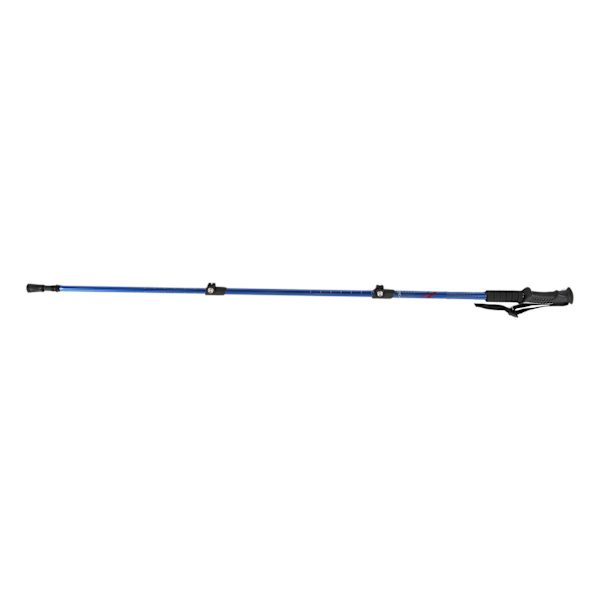 Teleskooppinen vaellussauva 3-osainen alumiiniseoskävelysauva Retractable Walking Pole vuorikiipeilyyn tutkimiseen sininen